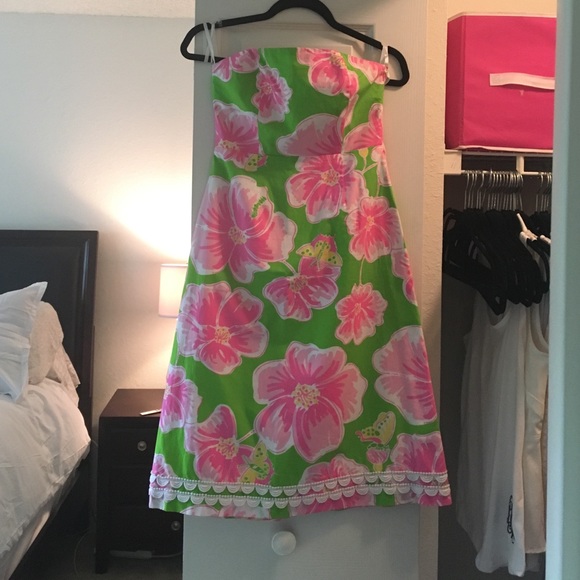 COPY - Strapless Lilly Pulitizer dress